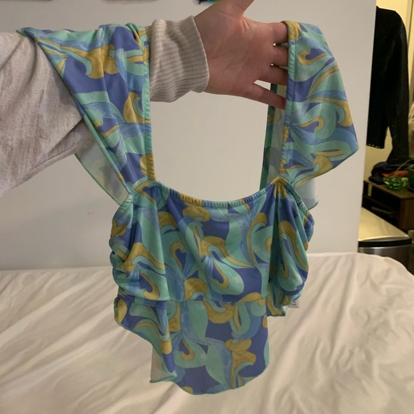 Urban Outfitters Tops - Flowy disco crop top